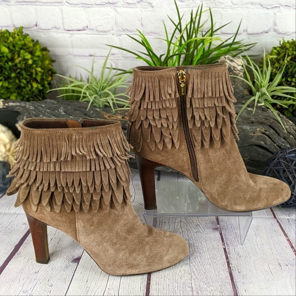 ISOLÁ 'Layton' Fringe Booties